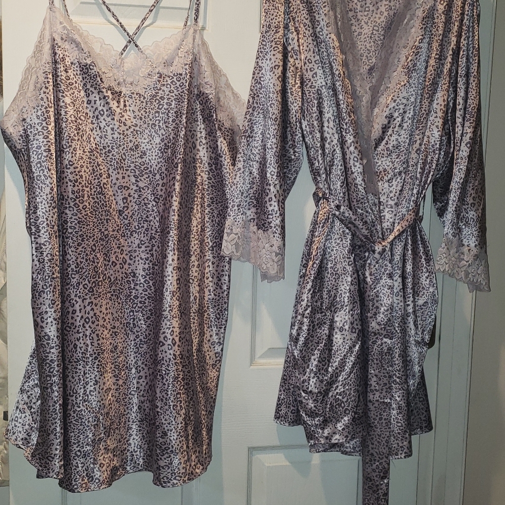 Peignoir Set Plus Size